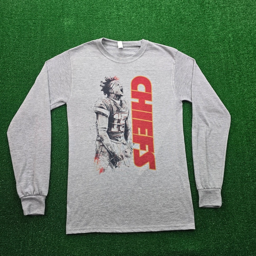 Kansas City‎ Chiefs Hoodie Sweatshirt Mens Medium Red Pullover NFL Football
